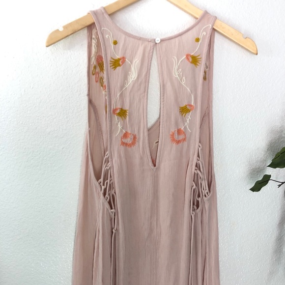 Free People Boho Pink Dress - Picture 7 of 8